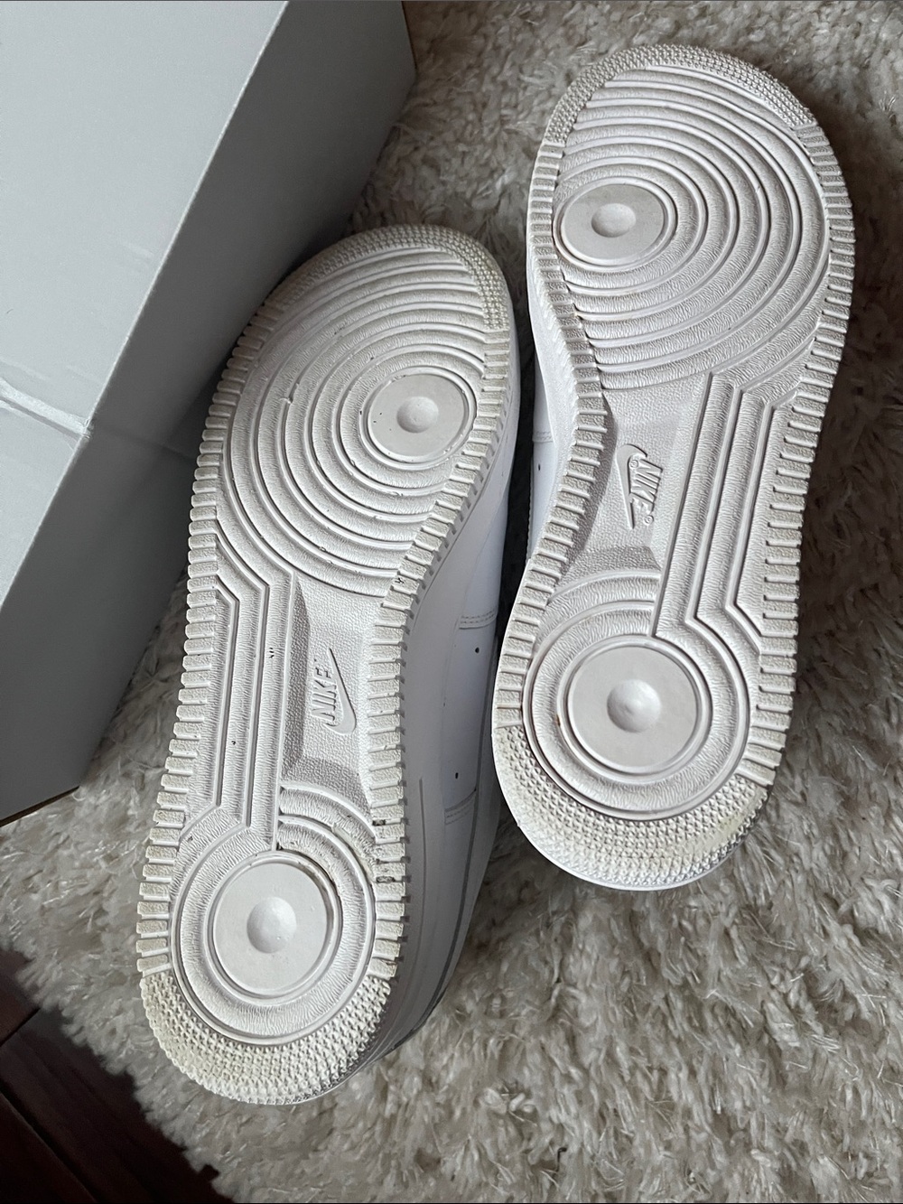 Nike Air Force 1 Low - All White Men's Sneakers - Picture 6 of 6